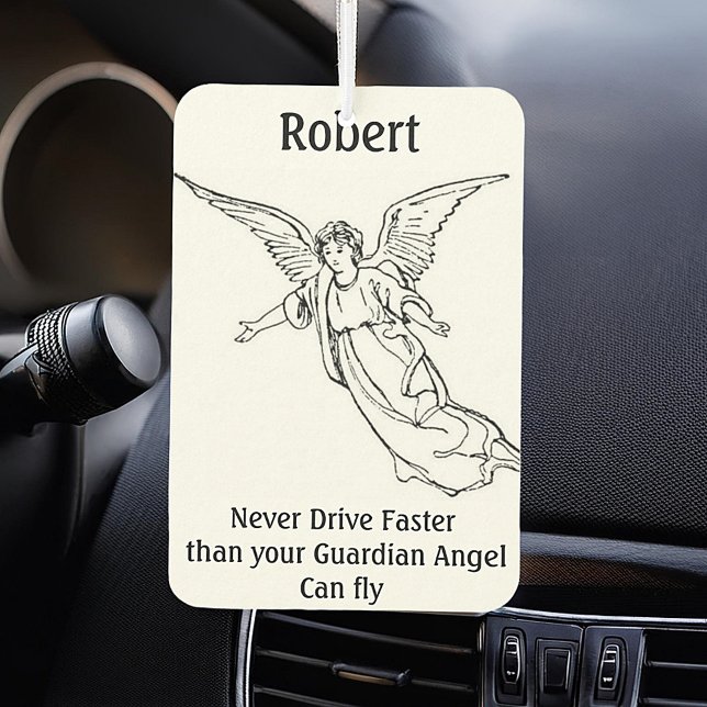 Désodorisant Pour Voiture Rafraîchisseur d'air personnalisé de l'ange gardie (Créateur téléchargé)