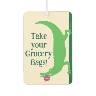 Désodorisant Pour Voiture Rappel du sac d'épicerie Gator