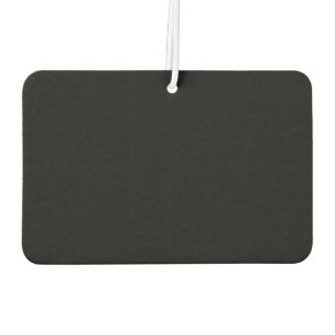 Désodorisant Pour Voiture Rectangle de paysage noir solide