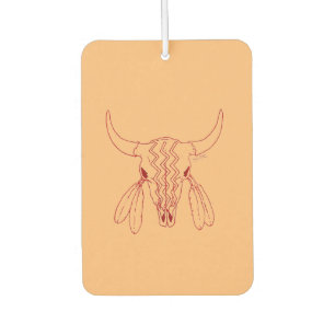 Désodorisant Pour Voiture Red Ghost Dance Buffalo ligne bronzer