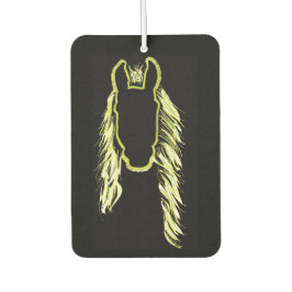 Désodorisant Pour Voiture Réflexions ensoleillées d'un cheval