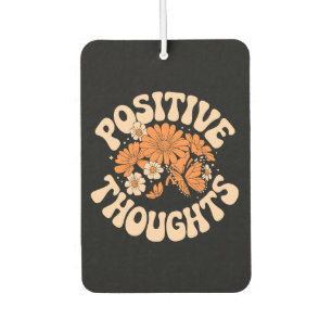 Désodorisant Pour Voiture Réflexions positives - Fleurs et papillons