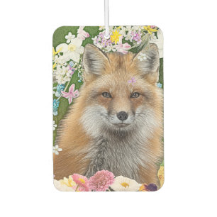Désodorisant Pour Voiture Renard fleuri