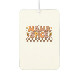Désodorisant Pour Voiture Retro Automne Citrouille Thanksgiving Famille Mama