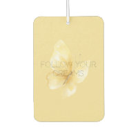 Rêves de papillon jaune
