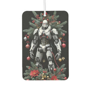 Désodorisant Pour Voiture Robot de Noël Mech
