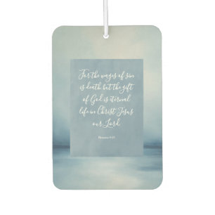 Désodorisant Pour Voiture Romains 6:23 Verset biblique personnalisable