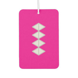 Désodorisant Pour Voiture Rose et blanc gras