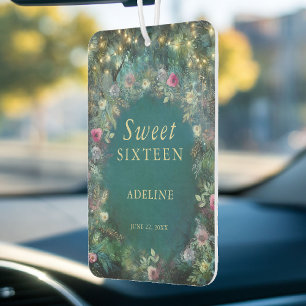 Désodorisant Pour Voiture Rose forestier enchanté verdure Fée Woodland RSVP