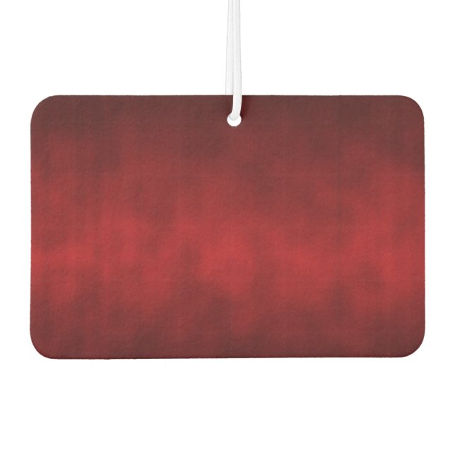 Désodorisant Pour Voiture Rouge Artsy Gothique Ombre (Devant)