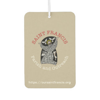 Désodorisant Pour Voiture Saint Francis Logo Air Freshener