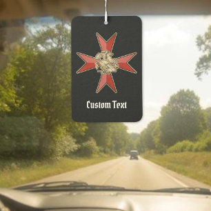 Désodorisant Pour Voiture Saint George sur Croix de Malte