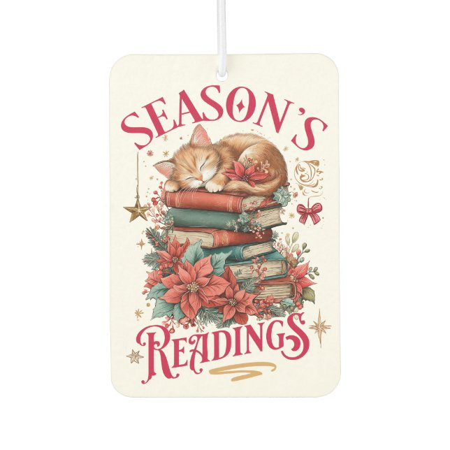 Désodorisant Pour Voiture Season's Readings Cozy Kitten  (Devant)