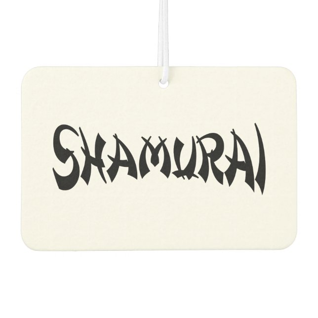 DÉSODORISANT POUR VOITURE SHAMURAI (Devant)