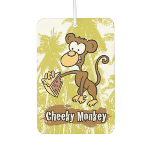 Désodorisant Pour Voiture Singe Cheeky dans la Jungle