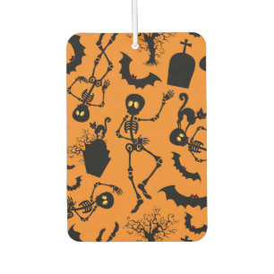 Désodorisant Pour Voiture Skeletons d'Halloween Macabre Dance