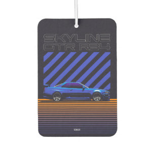 Désodorisant Pour Voiture Skyline GT-R R34 Bayside Blue