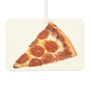 Désodorisant Pour Voiture SlipperyJoe's classique pepperoni pizza tranche fo