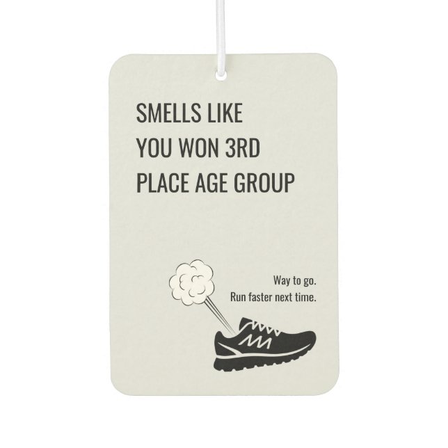 Désodorisant Pour Voiture Smells like you won (Devant)