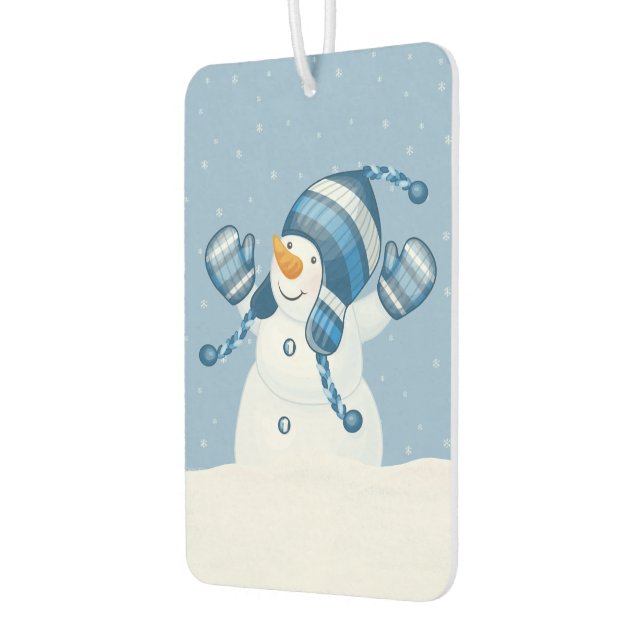 Désodorisant Pour Voiture Snowman d'hiver (Gauche)