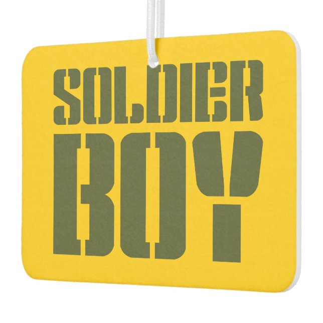 DÉSODORISANT POUR VOITURE SOLDIER GARY (Gauche)