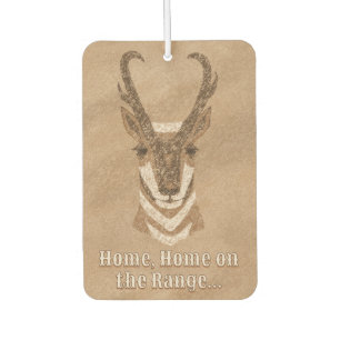 Désodorisant Pour Voiture Southwest Pronghorn Antelope Head Personnalisé