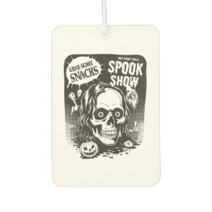 Désodorisant Pour Voiture Spectacle effrayant d'Halloween vintage