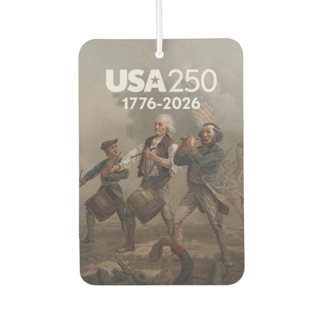 Désodorisant Pour Voiture Spirit of 76 - America's 250th Birthday (Devant)
