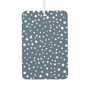 Désodorisant Pour Voiture Spots Dalmatiens Bleus Marine, Points Dalmatiens,