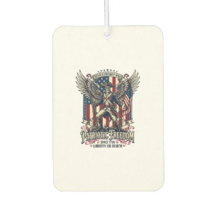 Désodorisant Pour Voiture Squelette de guerre révolutionnaire patriotique so