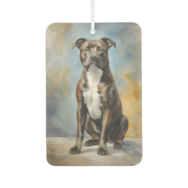 Désodorisant Pour Voiture Stafforshire Terrier (Devant)