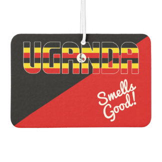 Désodorisant Pour Voiture Stunning Uganda Flag Air Freshener