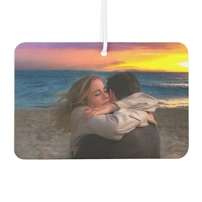 Désodorisant Pour Voiture Sunset Hug Air Freshener  (Devant)