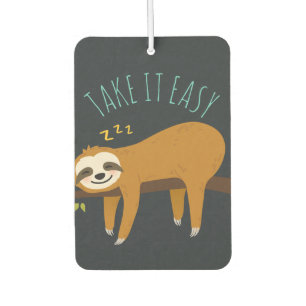 Désodorisant Pour Voiture Sweet Napping Sloth "Take It Easy"