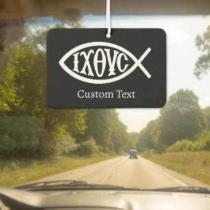 Désodorisant Pour Voiture Symbole chrétien Ichthys