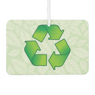 Désodorisant Pour Voiture Symbole de recyclage