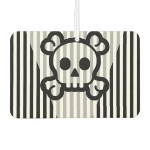 Désodorisant Pour Voiture Symboles simples - SKULL & BONNES + vos idées