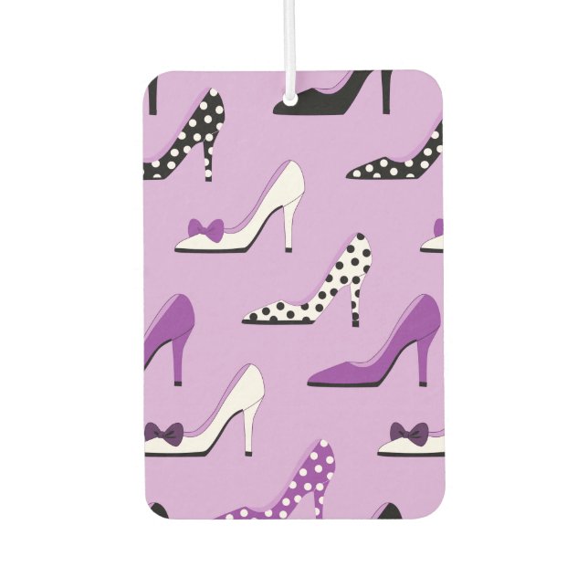 Désodorisant Pour Voiture Talons violets (Devant)