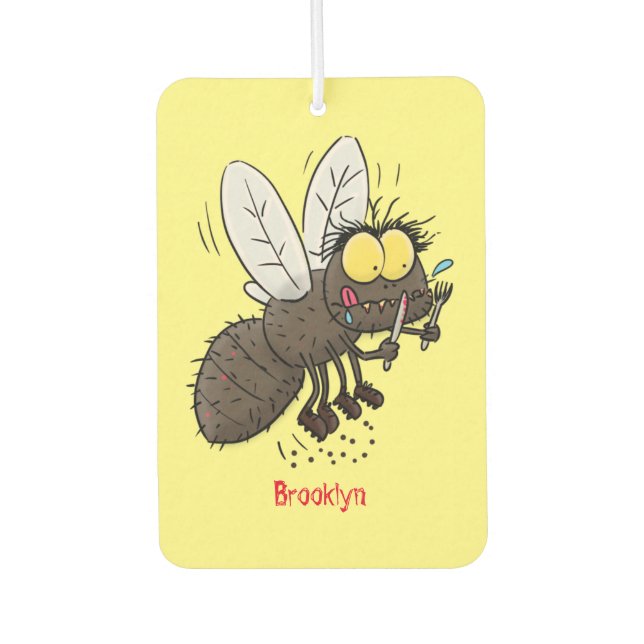Désodorisant Pour Voiture Taon drôle insecte dessin animé (Devant)