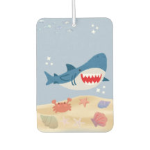 Tapis de voiture requin bleu 