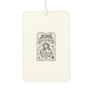 Désodorisant Pour Voiture Tatouage flash Jésus Christianisme Tatouage flash 