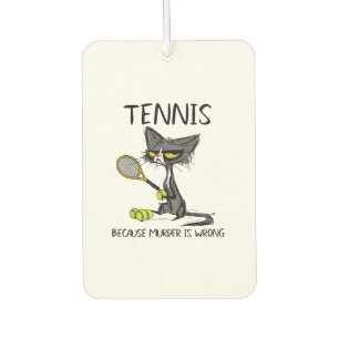 Désodorisant Pour Voiture Tennis Wrong meilleur chat