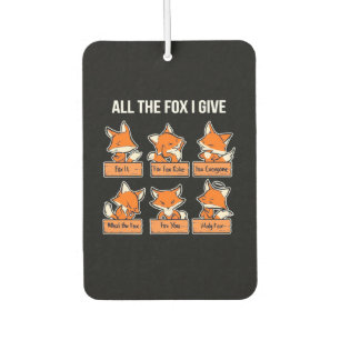 Désodorisant Pour Voiture The Fox I Give
