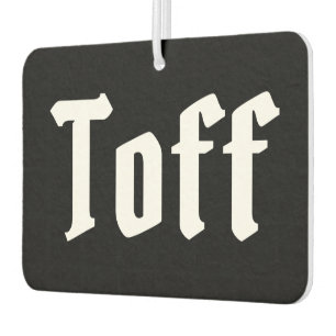 Désodorisant Pour Voiture Toff Air Freshener