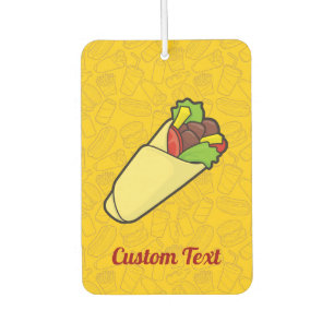 Désodorisant Pour Voiture Tortilla Sandwich Wrap Air Freshener