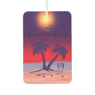 Désodorisant Pour Voiture Toujours Plage Liée, Violet