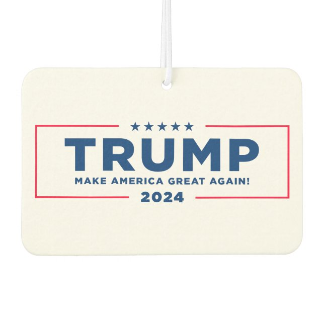 Désodorisant Pour Voiture Trump 2024 (Devant)