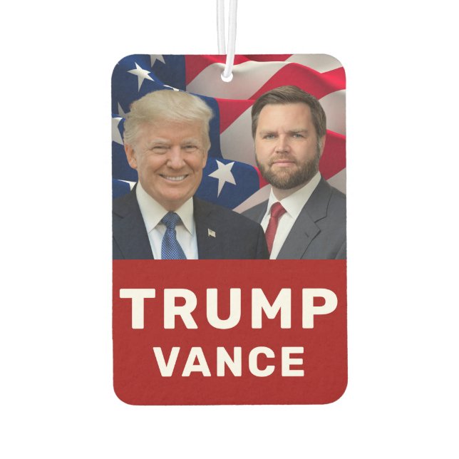 Désodorisant Pour Voiture Trump Vance (Dos)