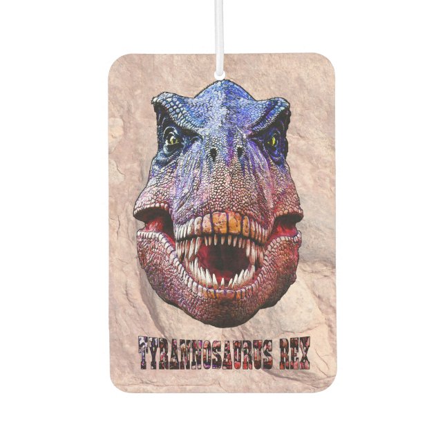 Désodorisant Pour Voiture Tyrannosaure Rex King of Predators (Devant)