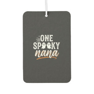 Désodorisant Pour Voiture Un design de fantôme d'Halloween de Nana effrayant